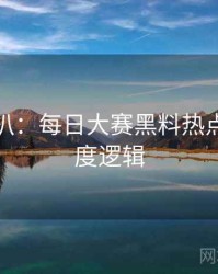独家深扒：每日大赛黑料热点复盘热度逻辑