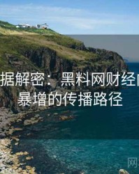 0517. 数据解密：黑料网财经内幕热度暴增的传播路径